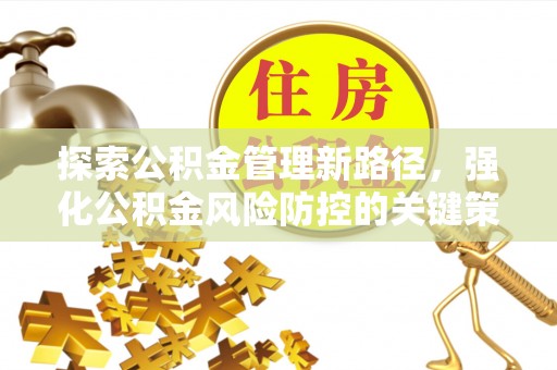 南投探索公积金管理新路径，强化公积金风险防控的关键策略
