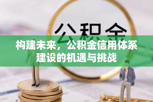 南投构建未来，公积金信用体系建设的机遇与挑战