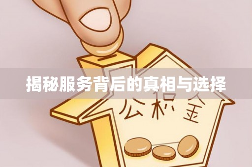南投揭秘服务背后的真相与选择